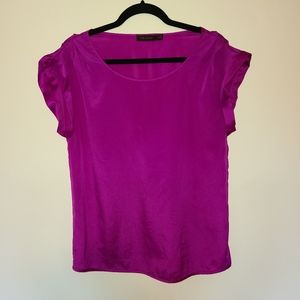 The Limited Med Top short cuff sleeve